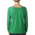Ladies' French Terry 3/4-Sleeve Raglan