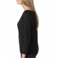 Ladies' French Terry 3/4-Sleeve Raglan