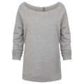 Ladies' French Terry 3/4-Sleeve Raglan