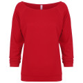 Ladies' French Terry 3/4-Sleeve Raglan