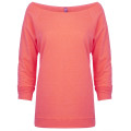 Ladies' French Terry 3/4-Sleeve Raglan