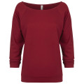 Ladies' French Terry 3/4-Sleeve Raglan