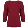 Ladies' French Terry 3/4-Sleeve Raglan