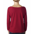Ladies' French Terry 3/4-Sleeve Raglan