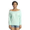 Ladies' French Terry 3/4-Sleeve Raglan