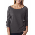 Ladies' French Terry 3/4-Sleeve Raglan