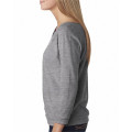Ladies' French Terry 3/4-Sleeve Raglan