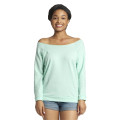 Ladies' French Terry 3/4-Sleeve Raglan