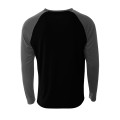 A4 Men's Long Sleeve Strike Raglan T-Shirt