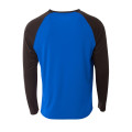 A4 Men's Long Sleeve Strike Raglan T-Shirt