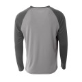 A4 Men's Long Sleeve Strike Raglan T-Shirt