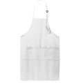 Port Authority Easy Care Extra Long Bib Apron with Stain ...