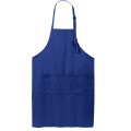 Port Authority Easy Care Extra Long Bib Apron with Stain ...