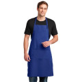 Port Authority Easy Care Extra Long Bib Apron with Stain ...