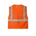 CornerStone ANSI 107 Class 2 Economy Mesh Zippered Vest.