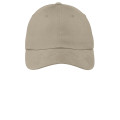 Port Authority Unstructured Brushed Twill Cap.