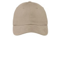 Port Authority Unstructured Brushed Twill Cap.