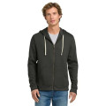 Next Level Apparel Adult Santa Barbara Zip Hoodie.