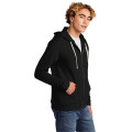 Next Level Apparel Adult Santa Barbara Zip Hoodie.