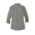 Port Authority Women's 3/4-Sleeve SuperPro Twill Shirt.
