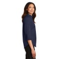 Port Authority Women's 3/4-Sleeve SuperPro Twill Shirt.