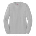 Hanes - Authentic 100% Cotton Long Sleeve T-Shirt.