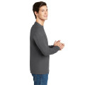 Hanes - Authentic 100% Cotton Long Sleeve T-Shirt.