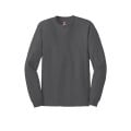 Hanes - Authentic 100% Cotton Long Sleeve T-Shirt.