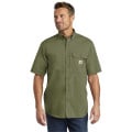 Carhartt Force Ridgefield Solid Short Sleeve Shirt.