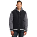 Sport-Tek Insulated Letterman Jacket.