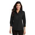 Port Authority Women's 3/4-Sleeve Easy Care Shirt.