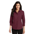 Port Authority Women's 3/4-Sleeve Easy Care Shirt.