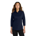 Port Authority Women's 3/4-Sleeve Easy Care Shirt.