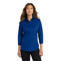 Port Authority Women's 3/4-Sleeve Easy Care Shirt.