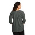 Port Authority Women's Concept 3/4-Sleeve Soft Split Neck...