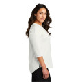 Port Authority Women's Concept 3/4-Sleeve Soft Split Neck...