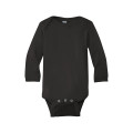 Rabbit Skins Infant Long Sleeve Baby Rib Bodysuit.