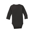 Rabbit Skins Infant Long Sleeve Baby Rib Bodysuit.