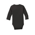 Rabbit Skins Infant Long Sleeve Baby Rib Bodysuit.