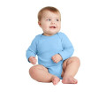 Rabbit Skins Infant Long Sleeve Baby Rib Bodysuit.