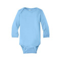 Rabbit Skins Infant Long Sleeve Baby Rib Bodysuit.
