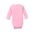 Rabbit Skins Infant Long Sleeve Baby Rib Bodysuit.