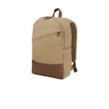 Port Authority Cotton Canvas Backpack.