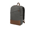 Port Authority Cotton Canvas Backpack.