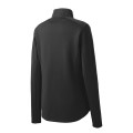 Sport-Tek Women's Sport-Wick Textured 1/4-Zip Pullover.