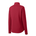 Sport-Tek Women's Sport-Wick Textured 1/4-Zip Pullover.