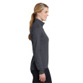 Sport-Tek Women's Sport-Wick Textured 1/4-Zip Pullover.