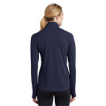 Sport-Tek Women's Sport-Wick Textured 1/4-Zip Pullover.
