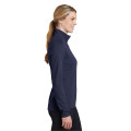 Sport-Tek Women's Sport-Wick Textured 1/4-Zip Pullover.