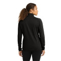 Sport-Tek Women's Sport-Wick Textured 1/4-Zip Pullover.